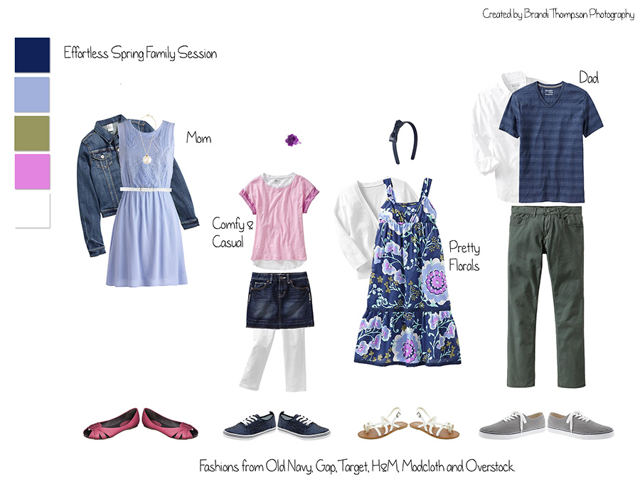 Springtime What to Wear Family Photography, Plano Photographer