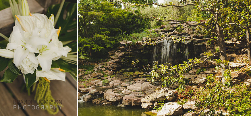 Fort Worth Japanese garden wedding photography