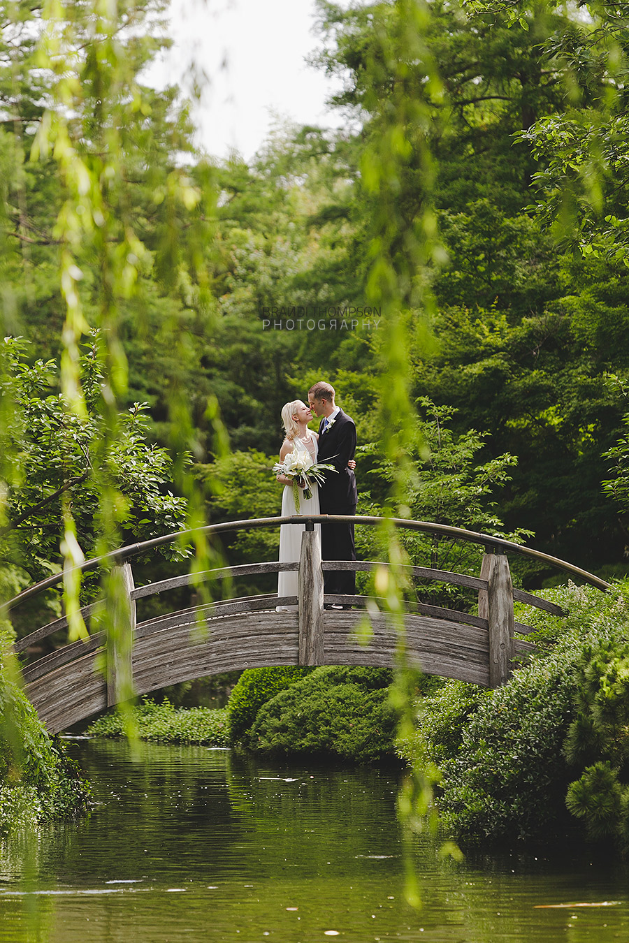 Fort Worth Japanese garden wedding photography