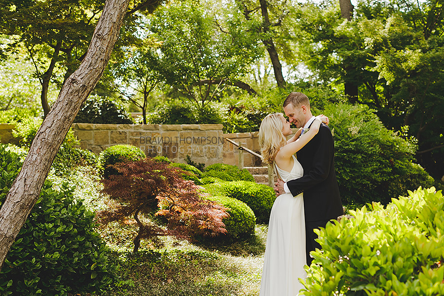 Fort Worth Japanese garden wedding photography