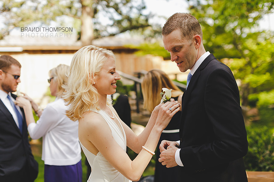 Fort Worth Japanese garden wedding photography