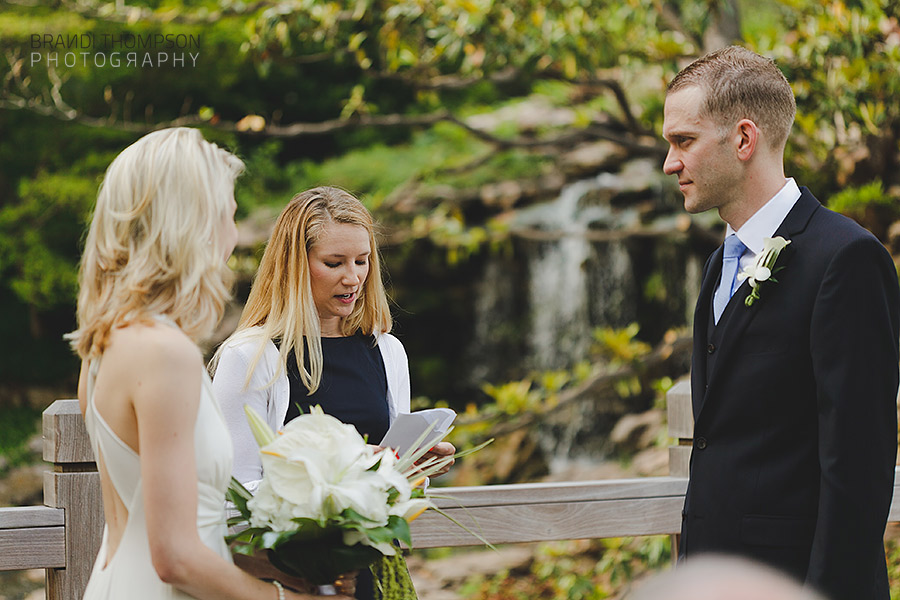 Fort Worth Japanese garden wedding photography