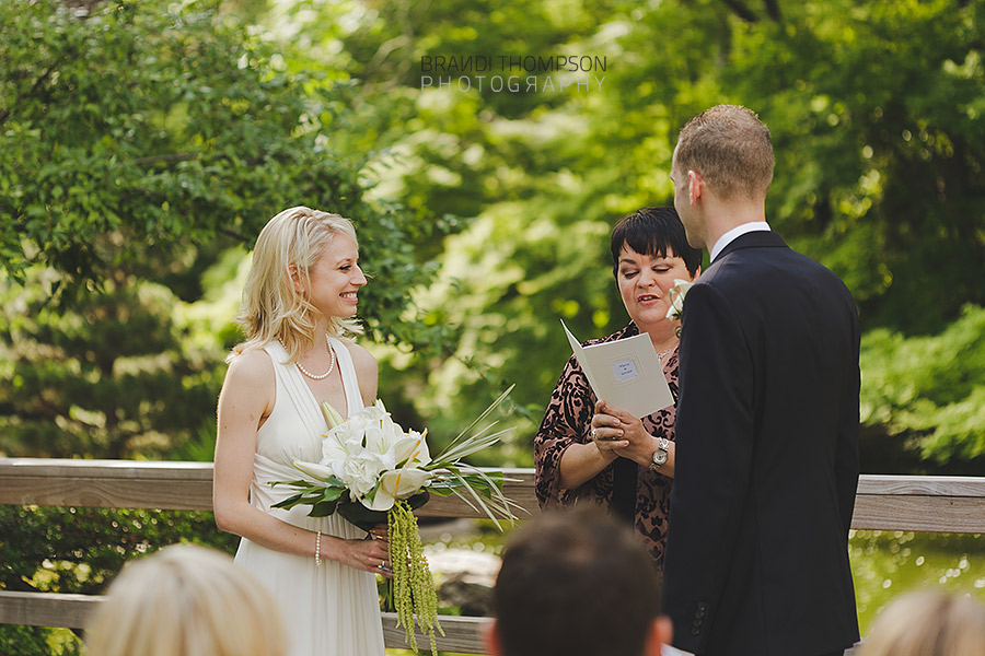 Fort Worth Japanese garden wedding photography