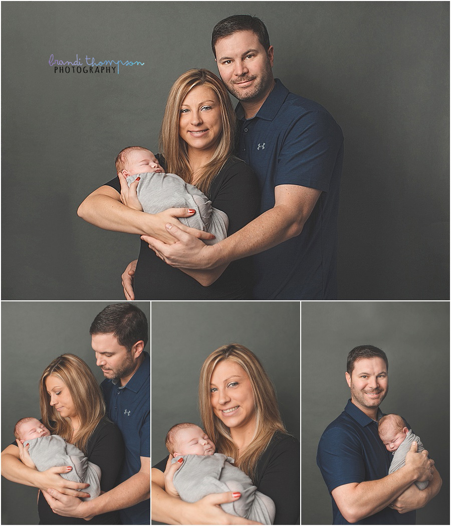 plano studio newborn photography