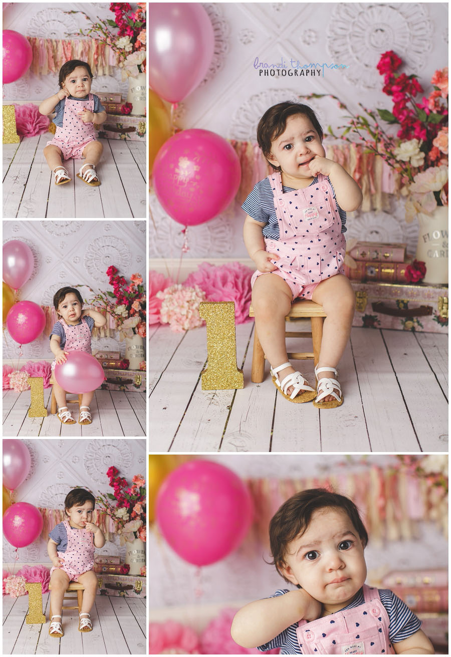 plano 1st birthday cake smash photography studio