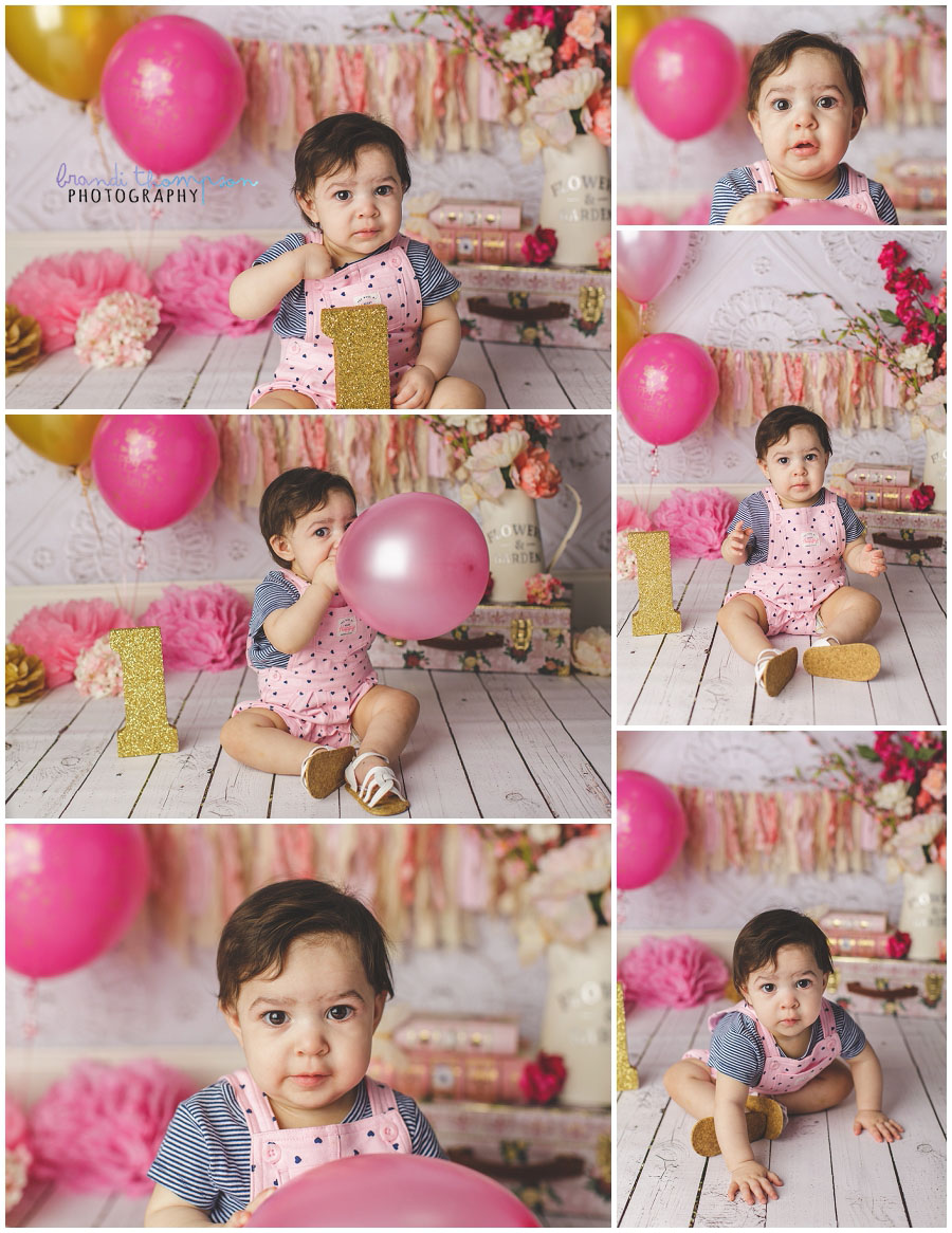 plano 1st birthday cake smash photography studio