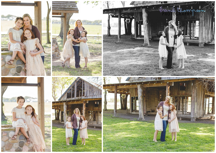 outdoor country family session in plano, tx