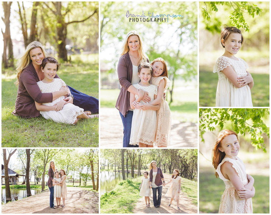 outdoor country family session in plano, tx