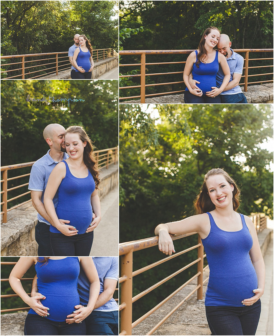 Maternity Photos at Arbor Hills in Plano, TX