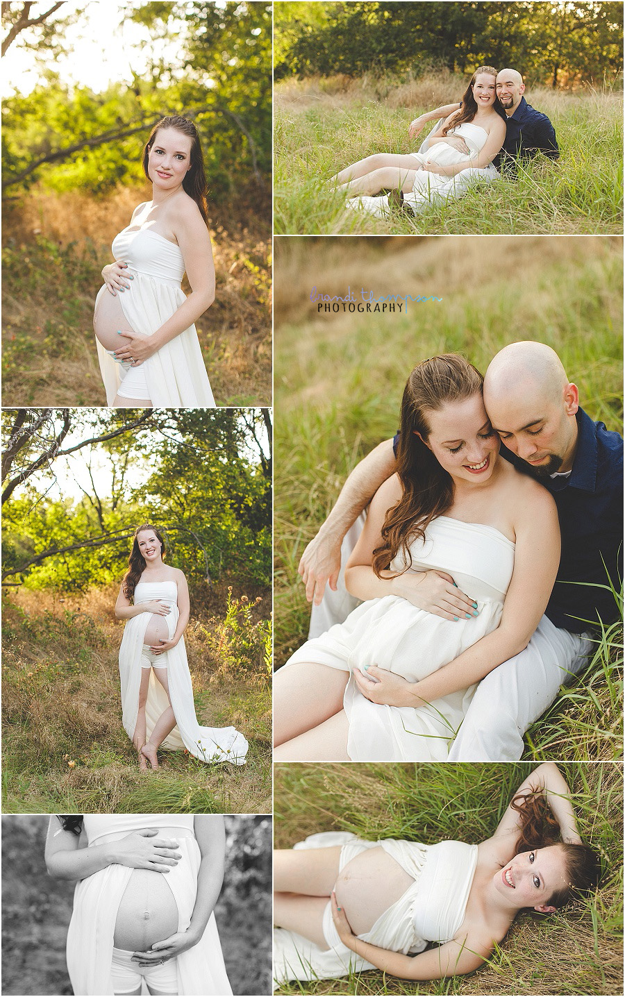 Maternity Photos at Arbor Hills in Plano, TX