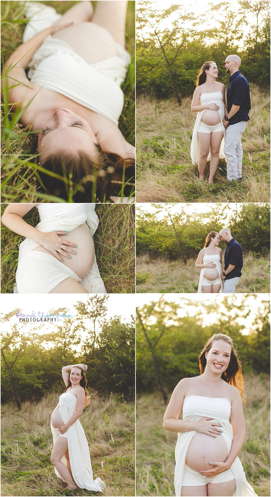 Maternity Photos at Arbor Hills in Plano, TX