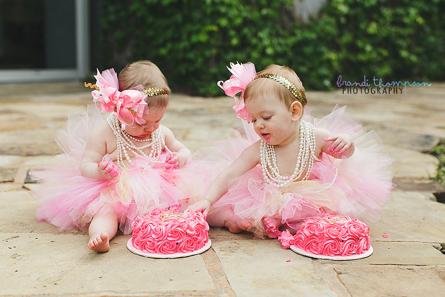 plano multiples photographer, dallas twins photographer, twins cake smash