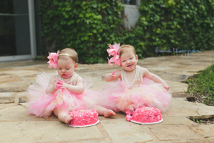 plano multiples photographer, dallas twins photographer, twins cake smash