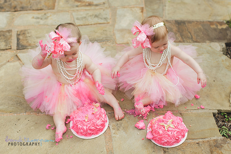 plano multiples photographer, dallas twins photographer, twins cake smash