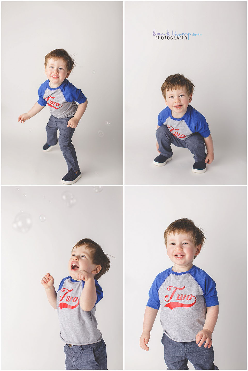 plano two year old toddler boy minimal white session in studio