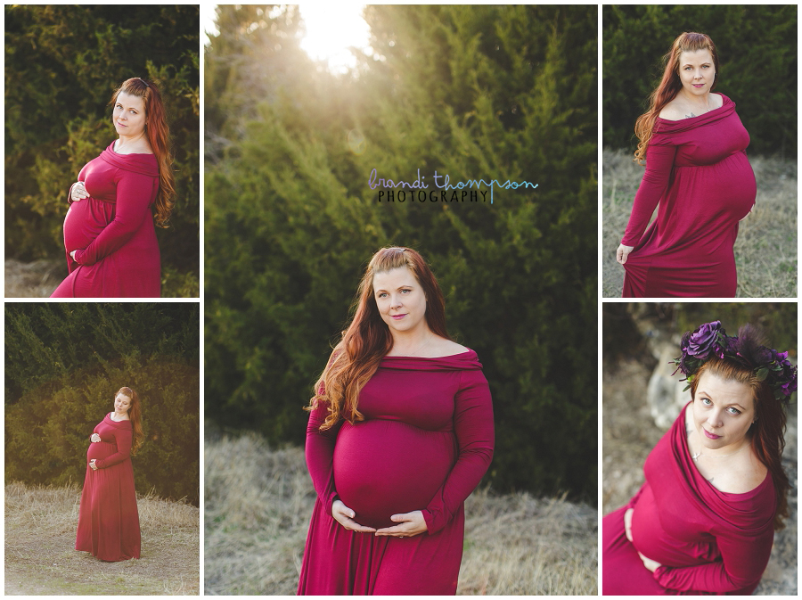 plano maternity photography at arbor hills