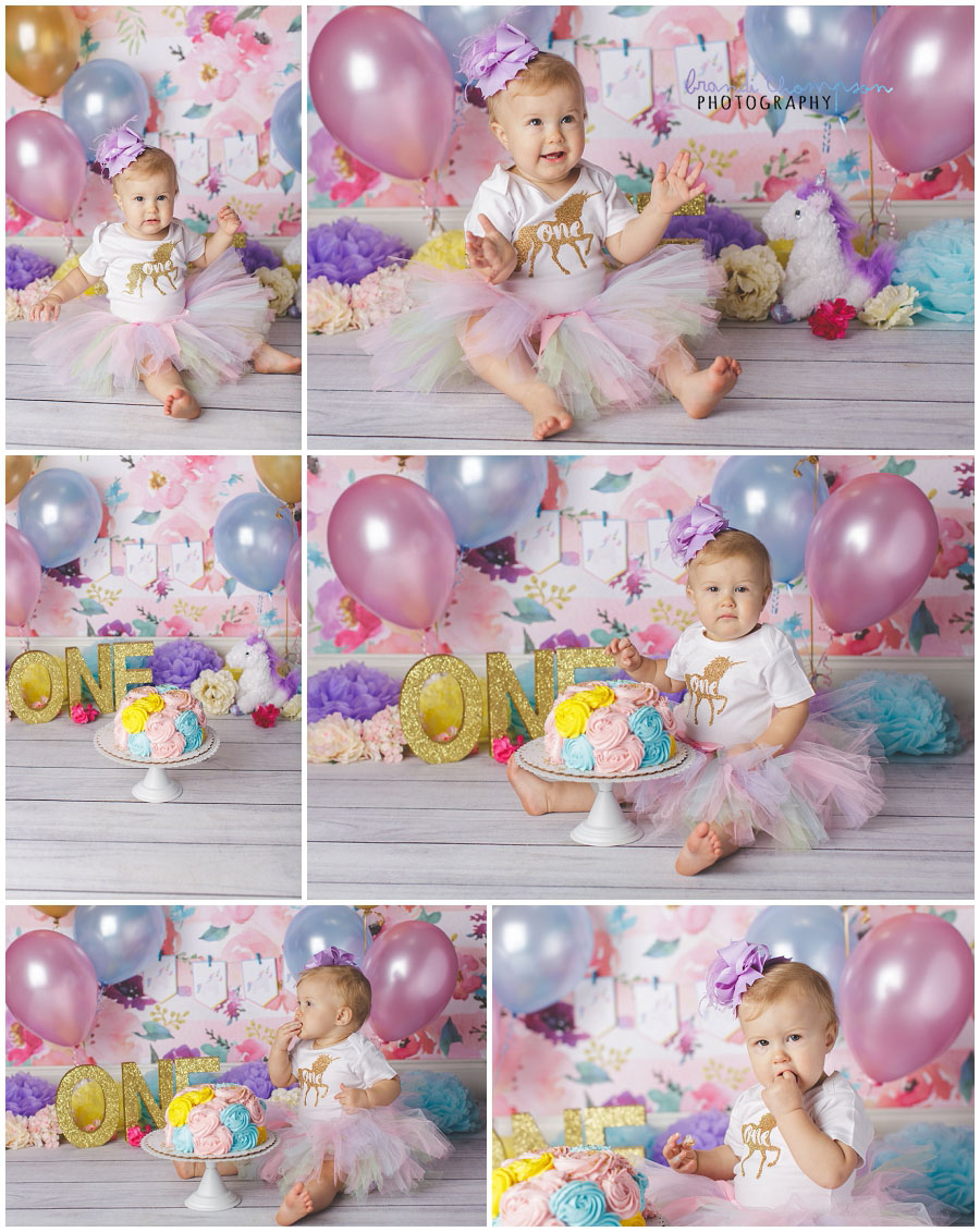 plano first birthday cake smash photography studio