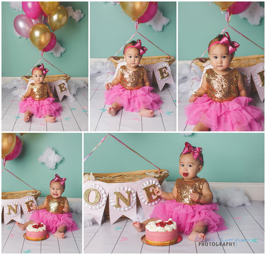 plano cake smash photographer, plano 1st birthday photographer