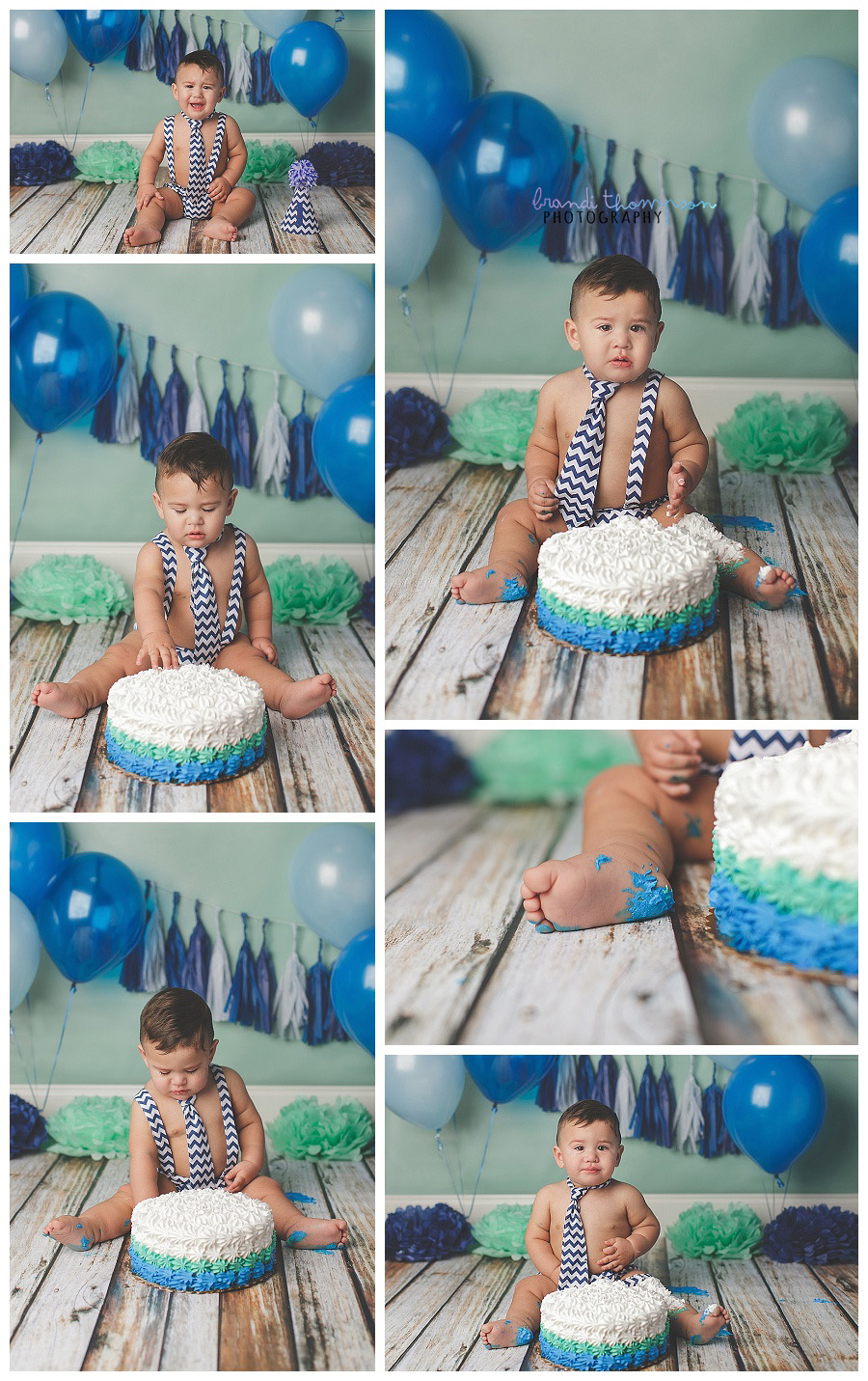 plano cake smash photography