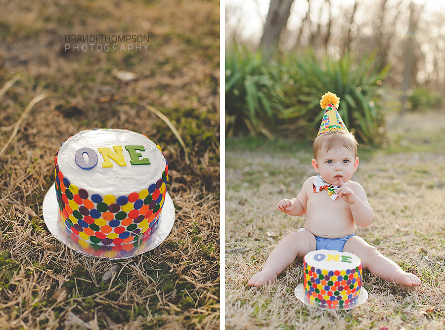 plano cake smash photography