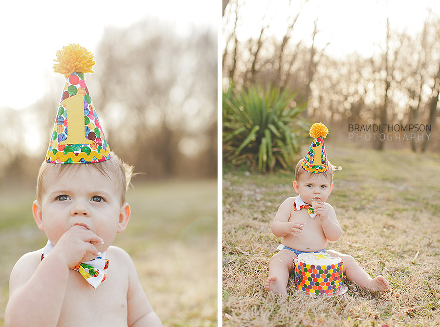 plano cake smash photography