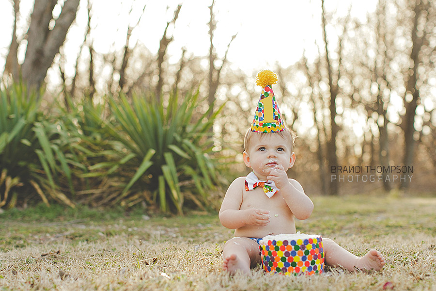 plano cake smash photography