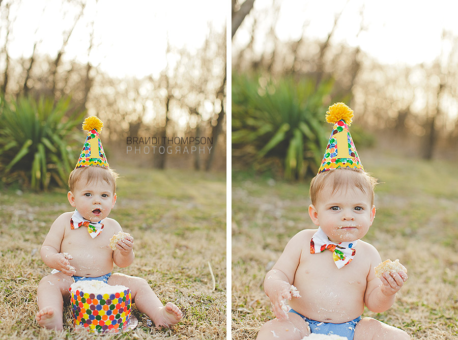 plano cake smash photography