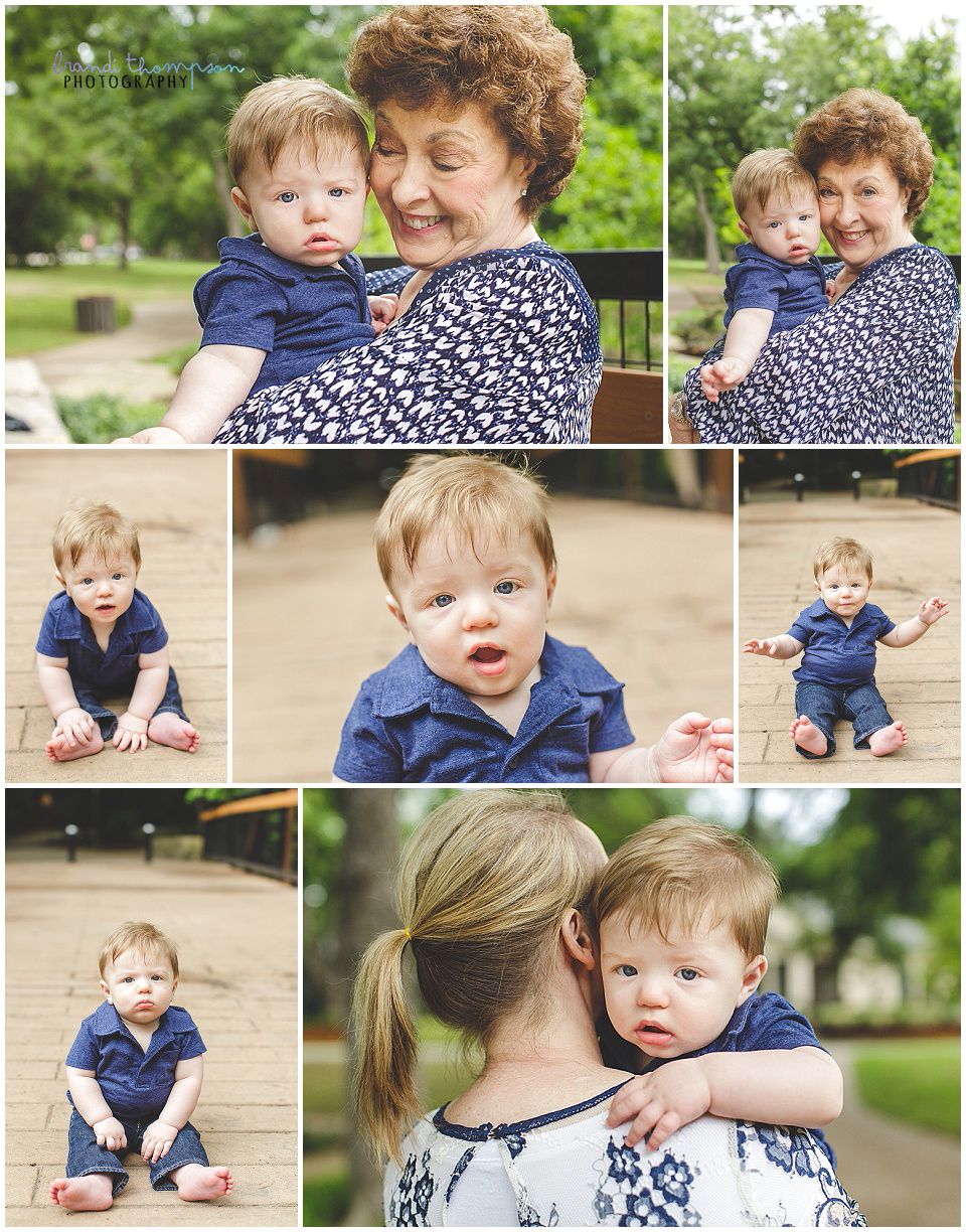 extended, large family session in Richardson, TX