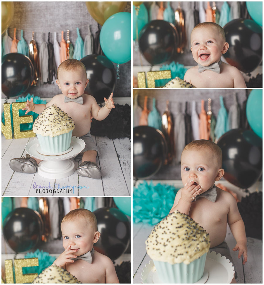 plano 1st birthday cake smash photography studio