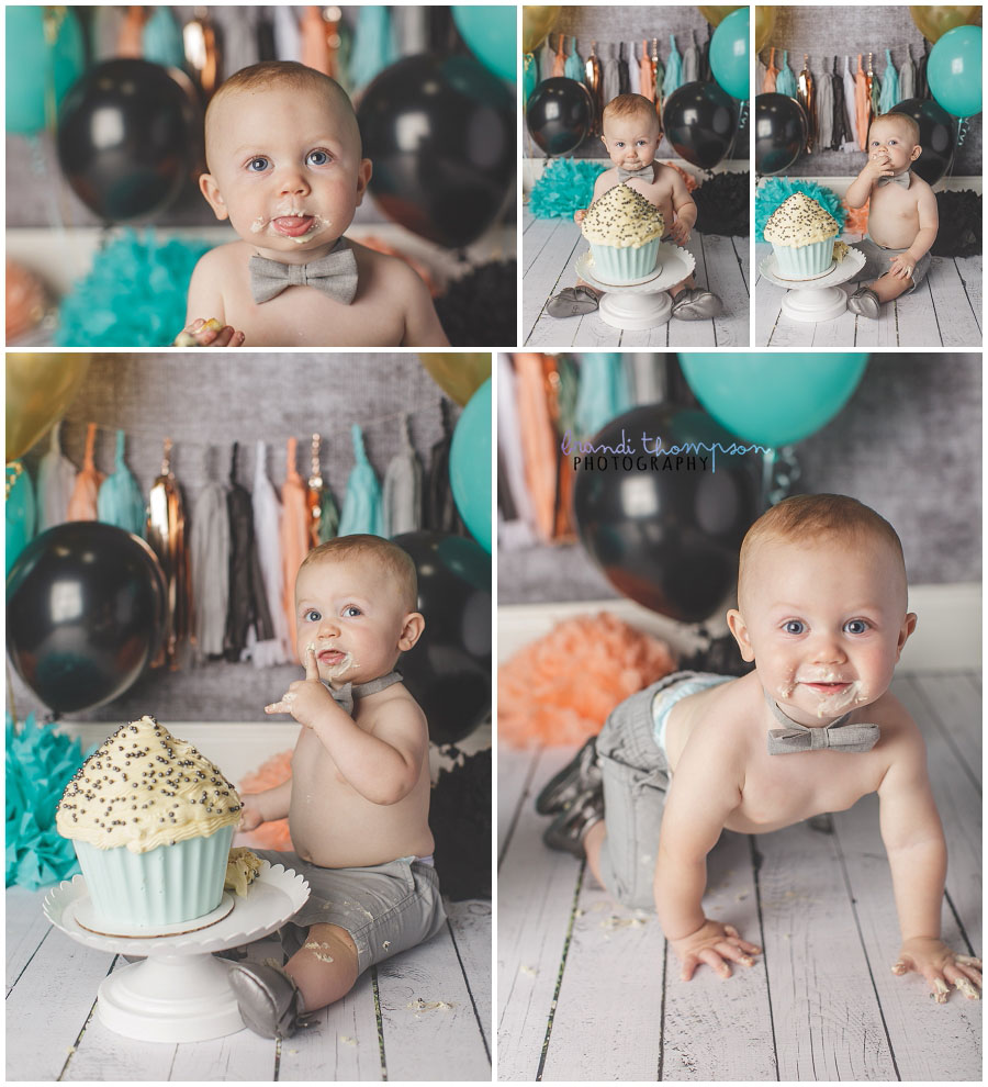 plano 1st birthday cake smash photography studio