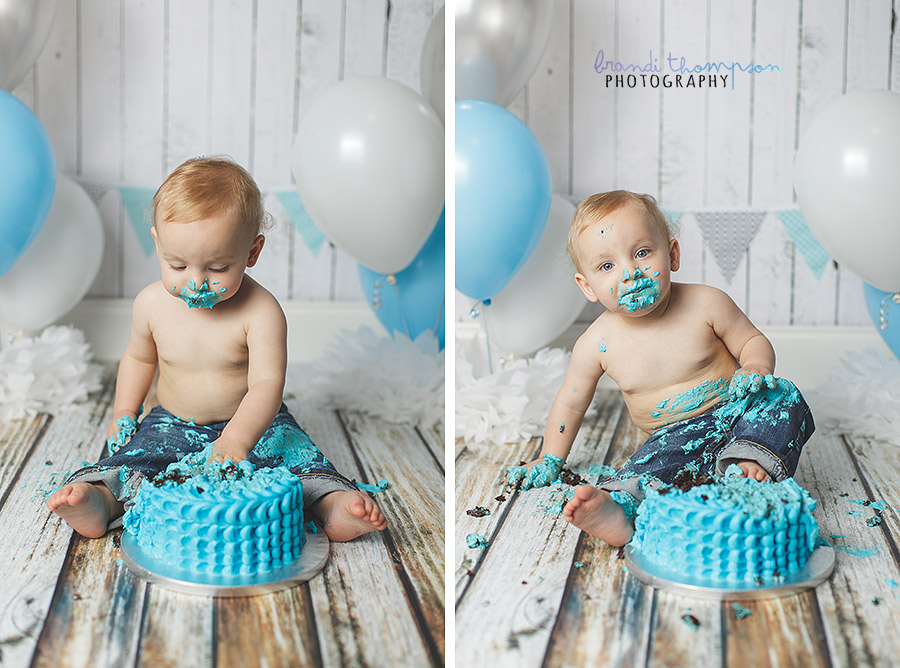 plano cake smash, frisco baby photographer