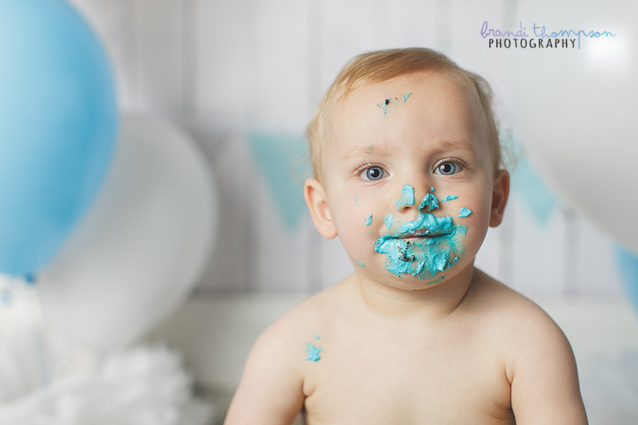 plano cake smash, frisco baby photographer