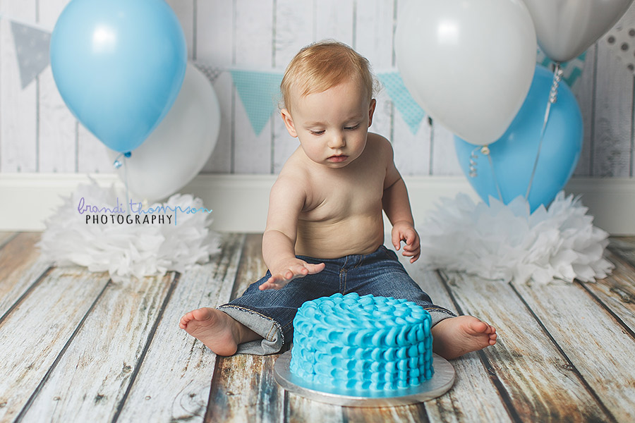 plano cake smash, frisco baby photographer