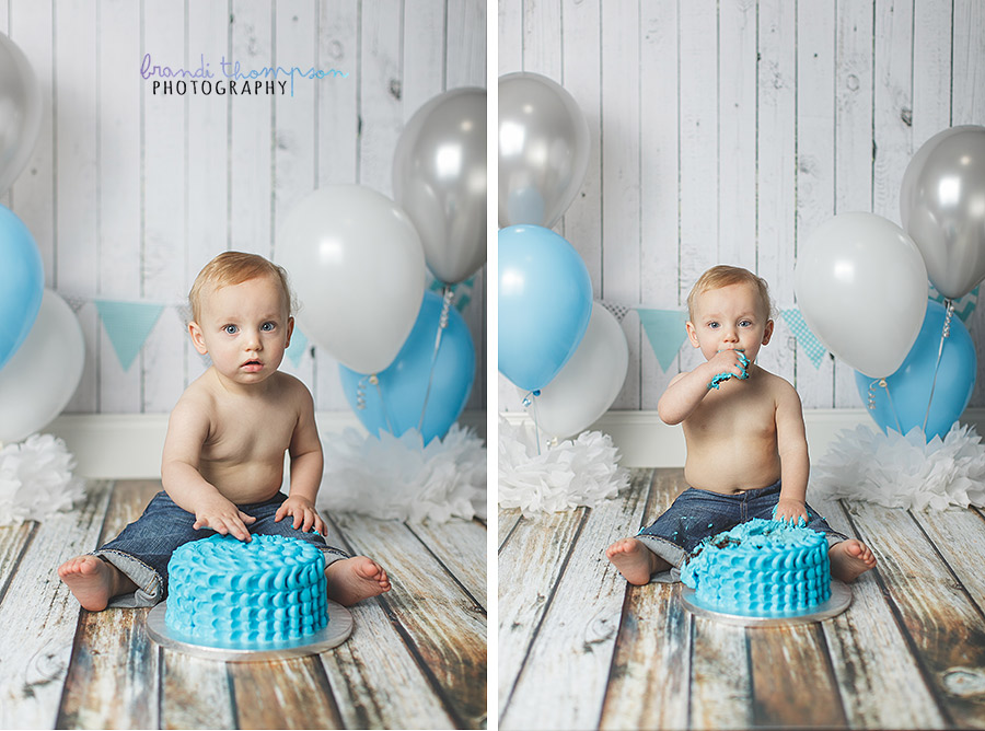 plano cake smash, frisco baby photographer