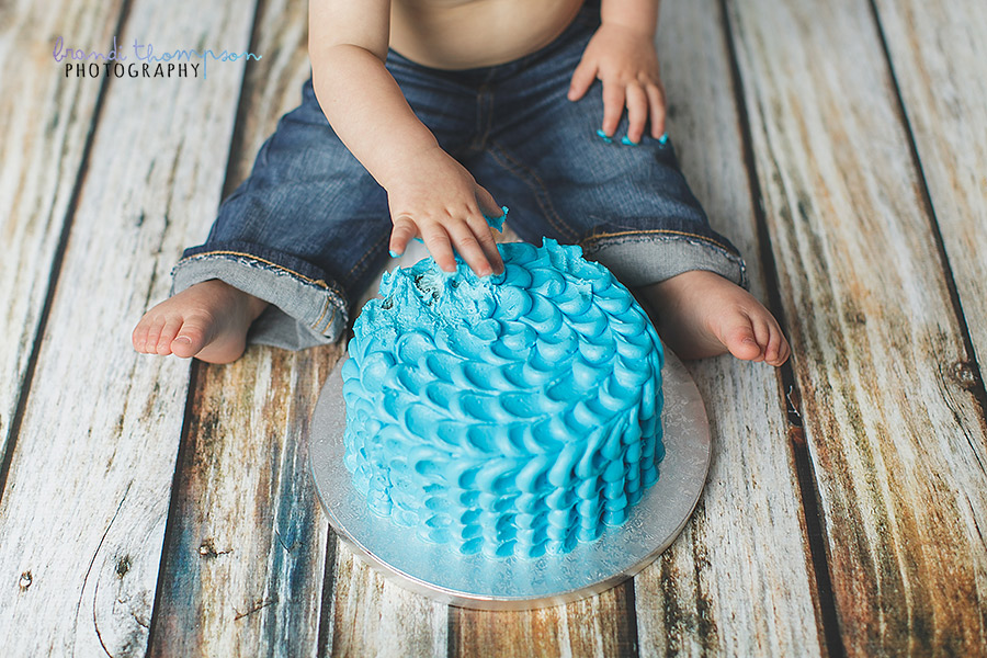 plano cake smash, frisco baby photographer