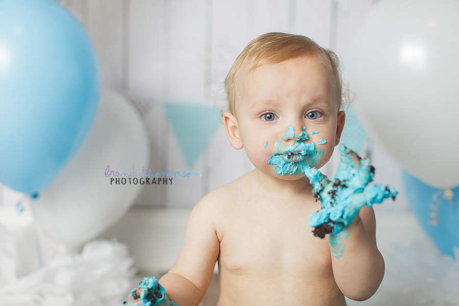 plano cake smash, frisco baby photographer