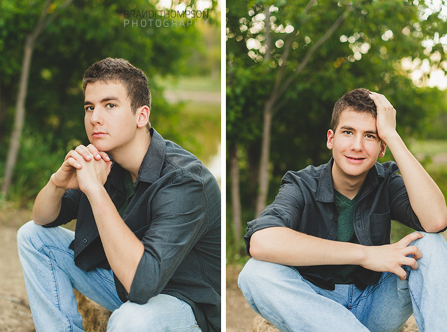 plano senior guy photography