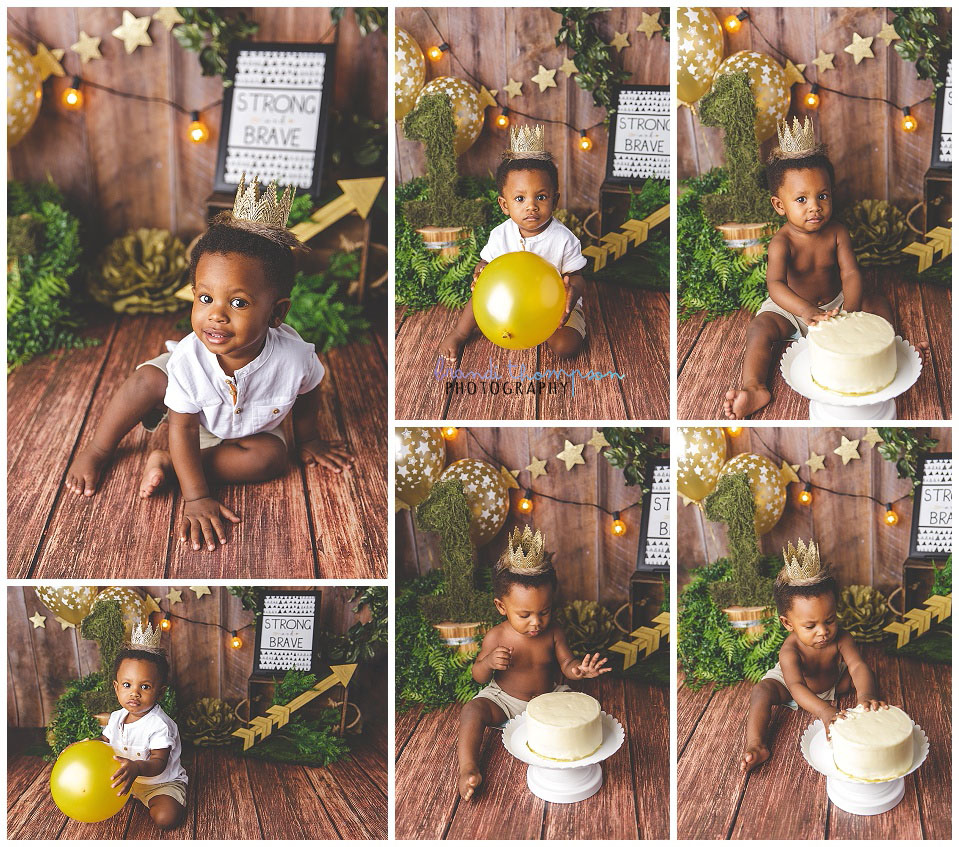 where the wild things are inspired cake smash session with baby boy in plano,tx studio