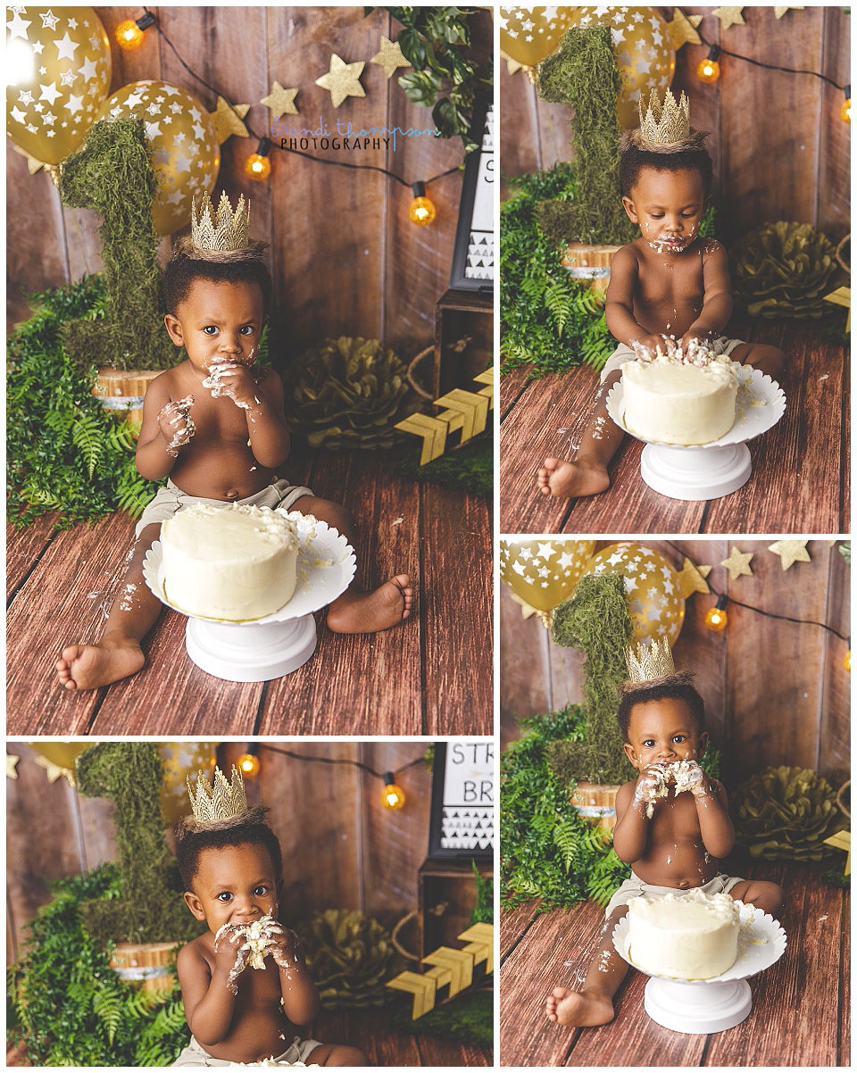 where the wild things are inspired cake smash session with baby boy in plano,tx studio