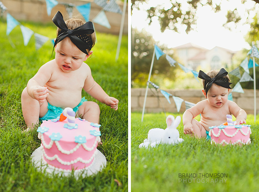 plano frisco mini session, cake smash, alice in wonderland