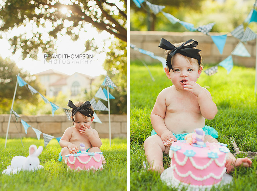 plano frisco mini session, cake smash, alice in wonderland