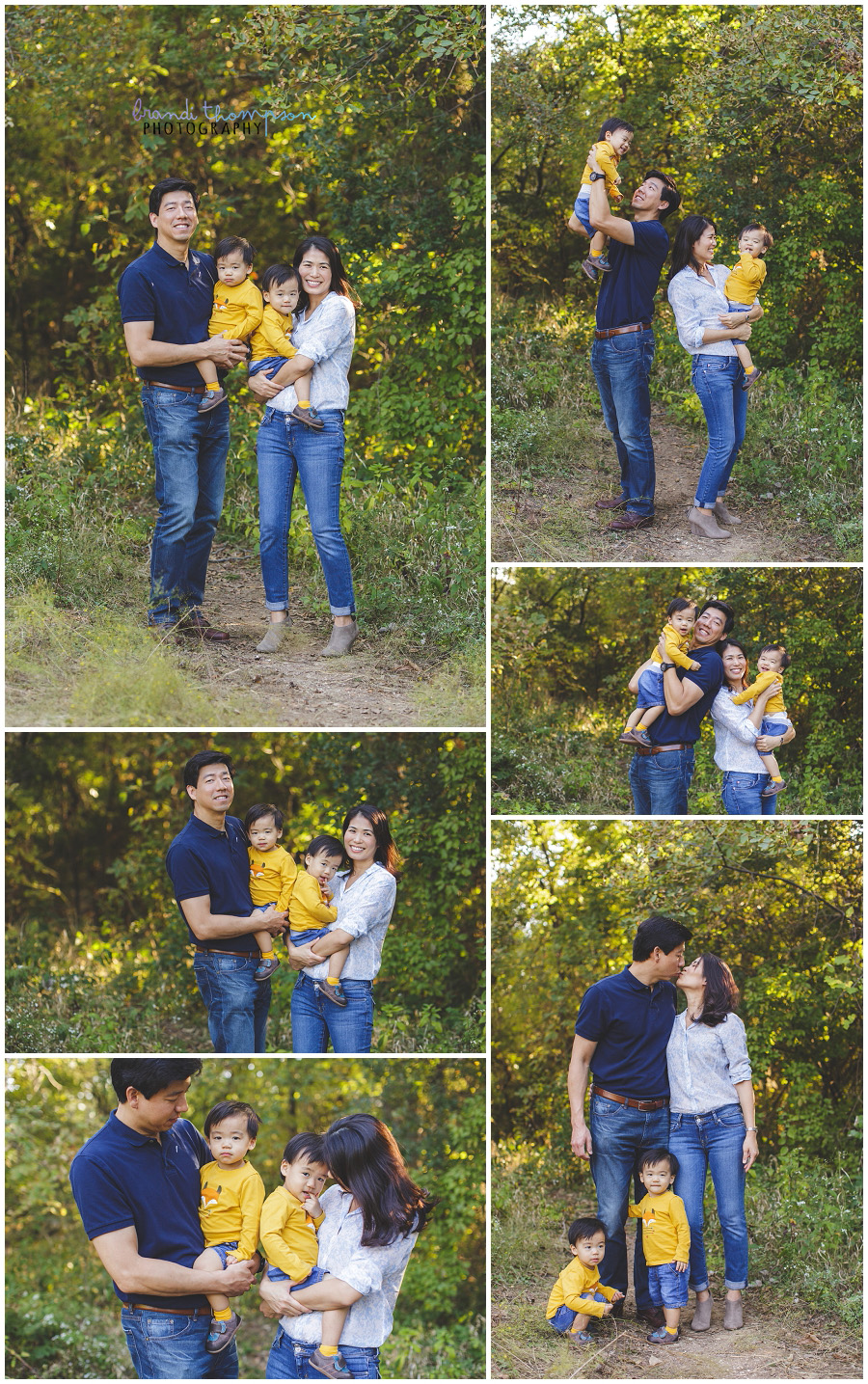 plano family photography at arbor hills with twin toddlers