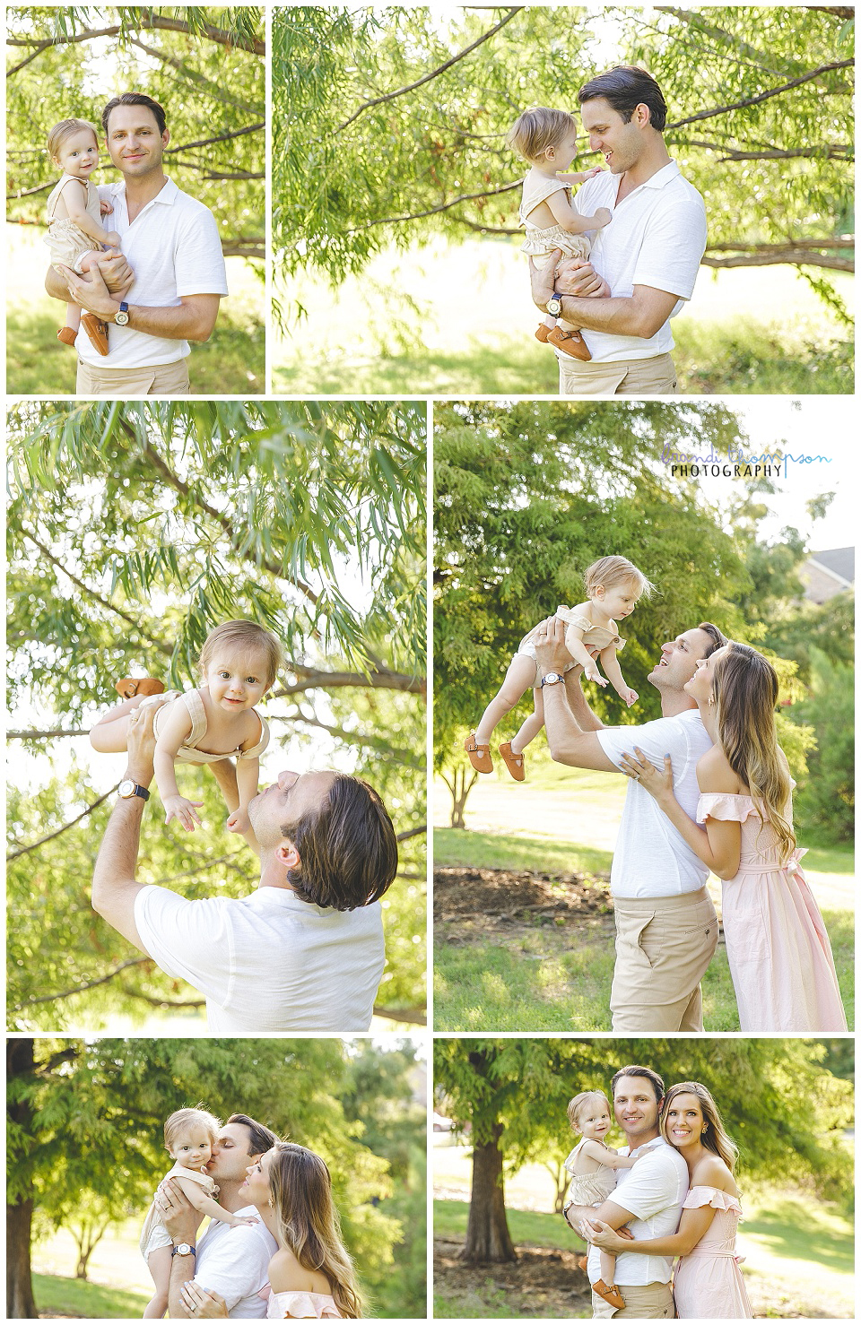 outdoor photos with mom, dad and one year old baby boy in plano, tx