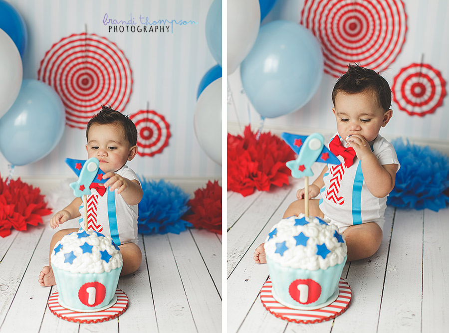 plano cake smash, plano one year photographer