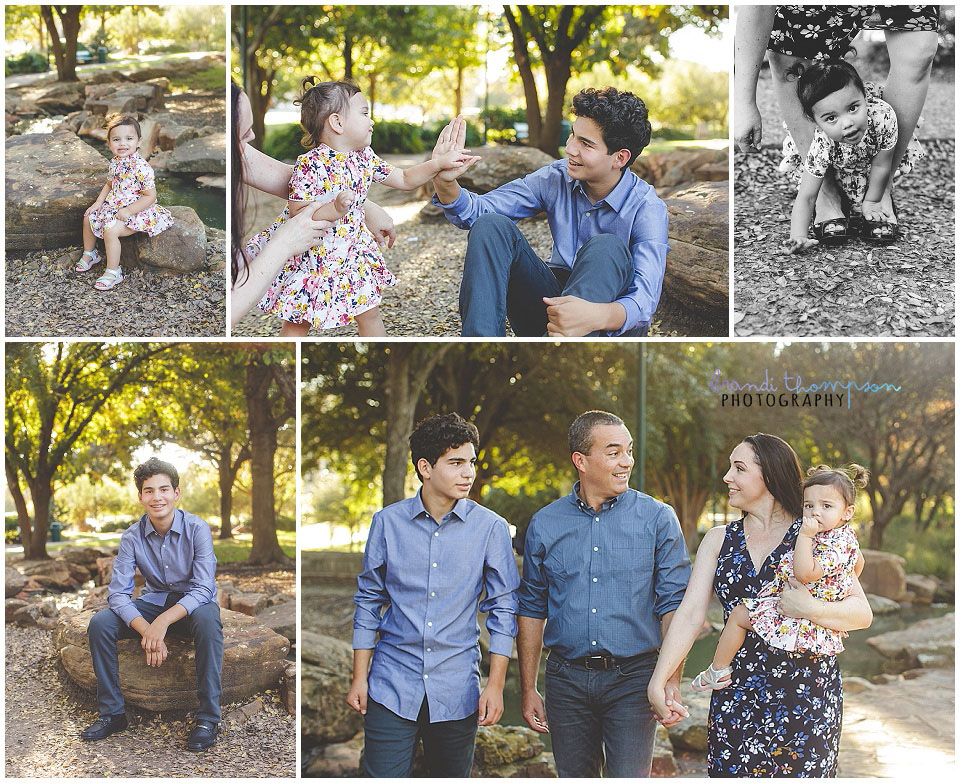 outdoor frisco family photography