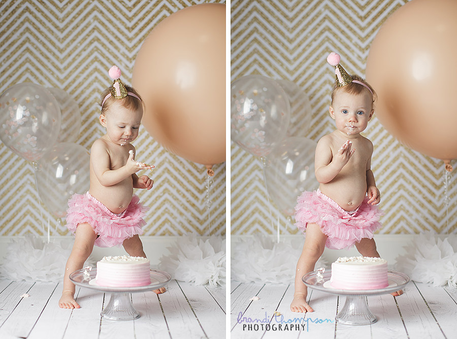 plano cake smash photography