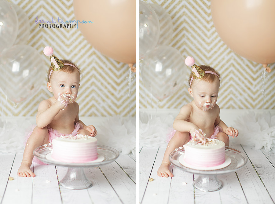 plano cake smash photography