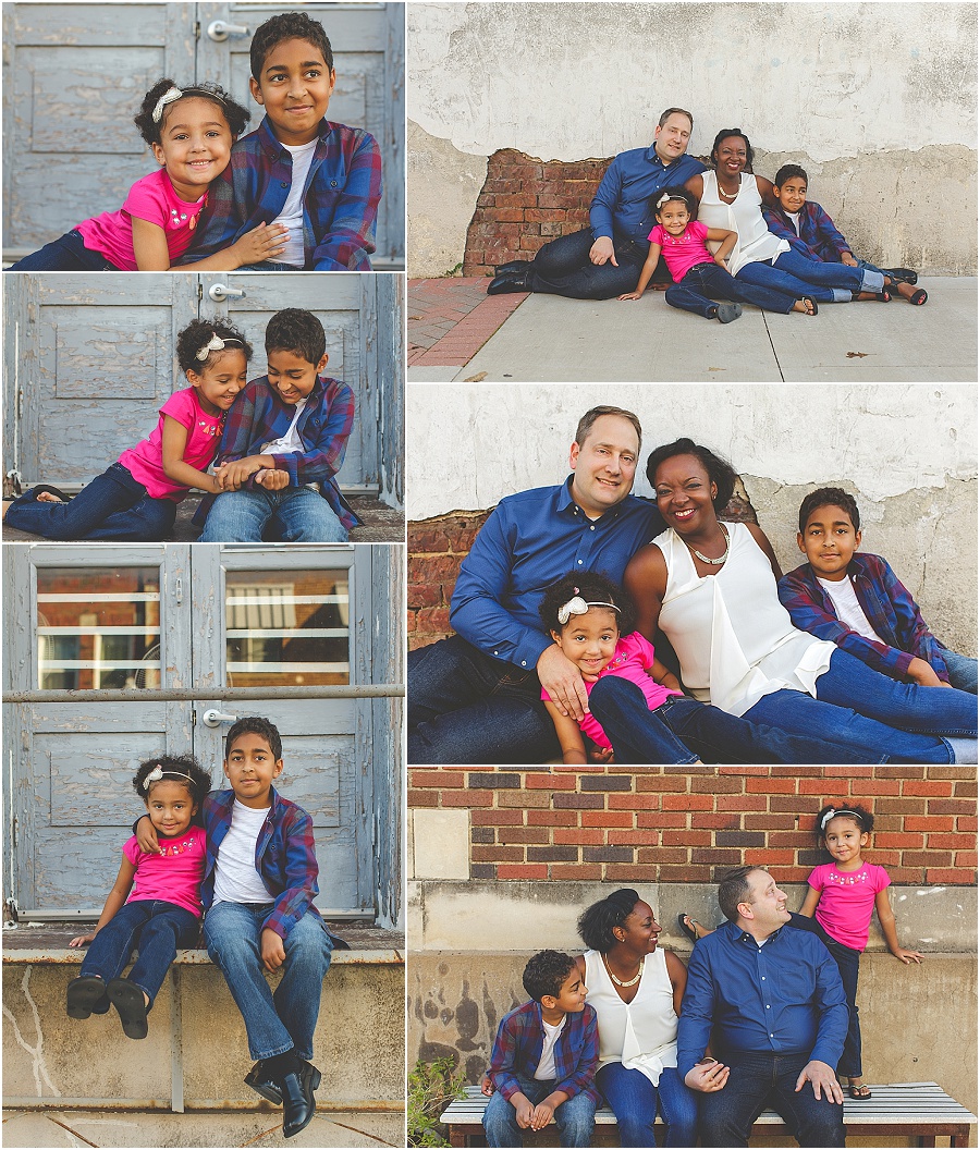 fall family mini session in mckinney, tx