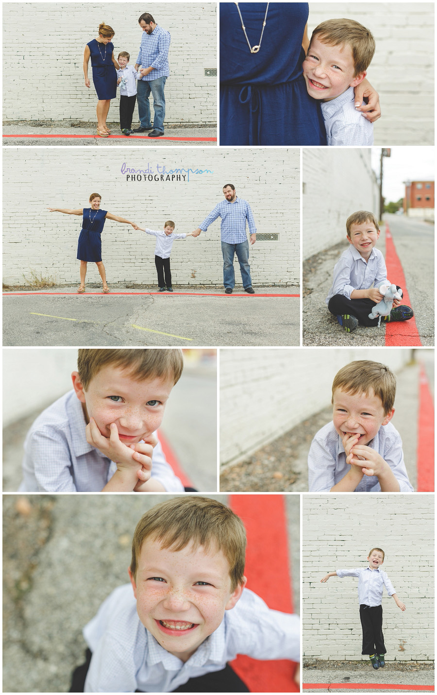 family photos in downtown mckinney, tx