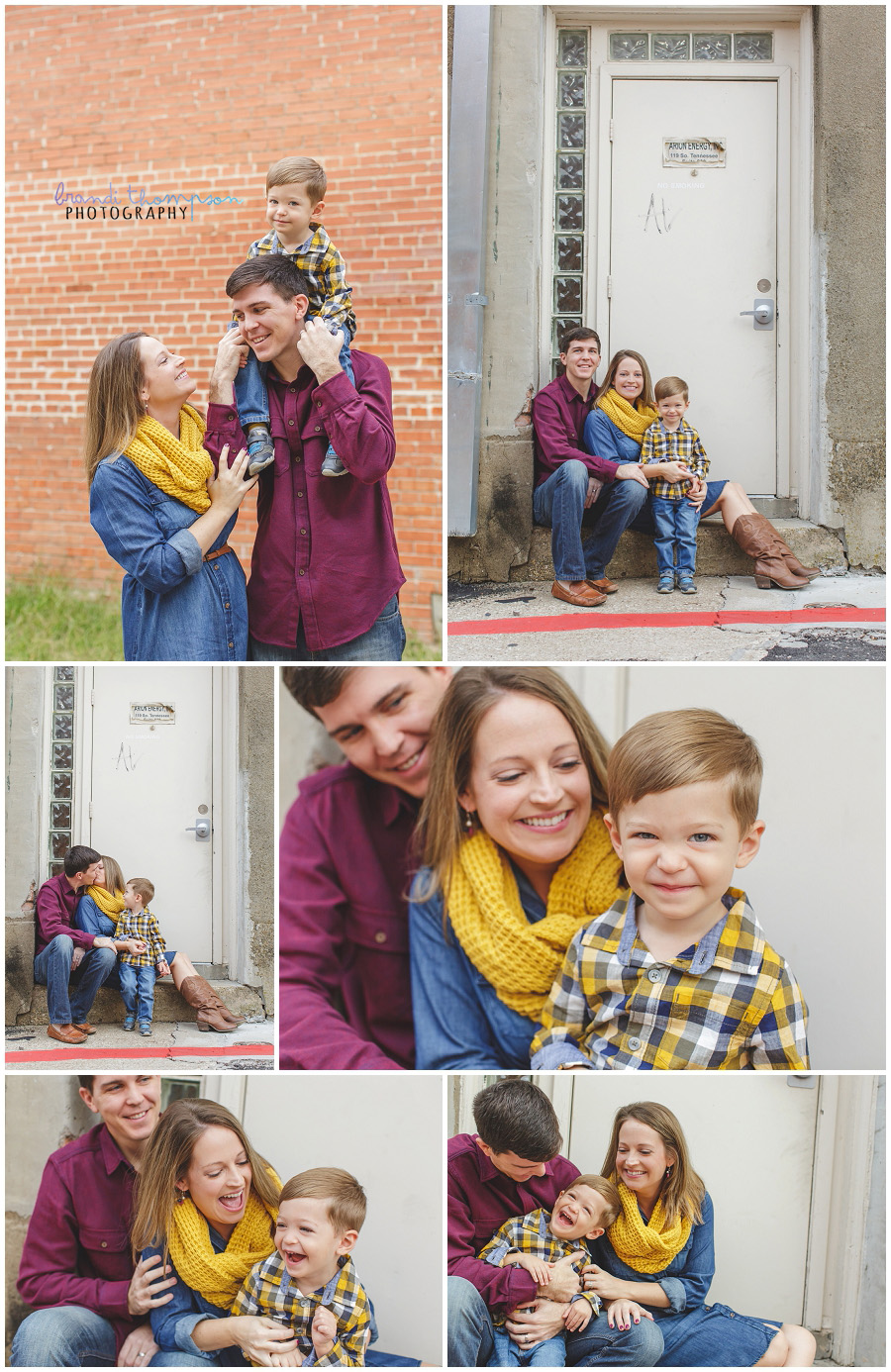 family photography in downtown mckinney, tx